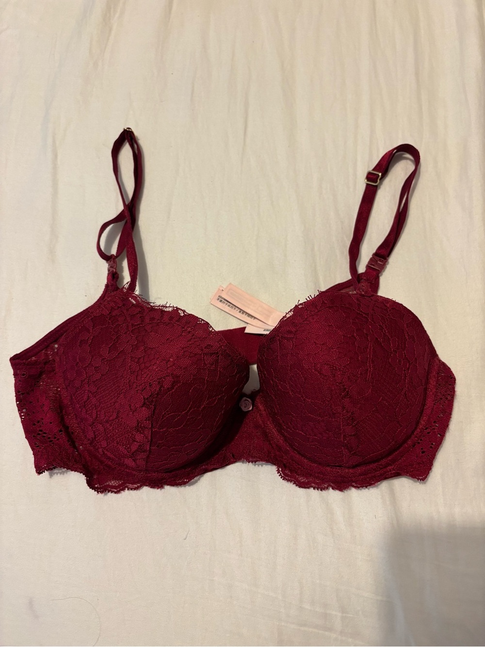 Dream Angels lined demi/demi double Victoria’s Secret bra